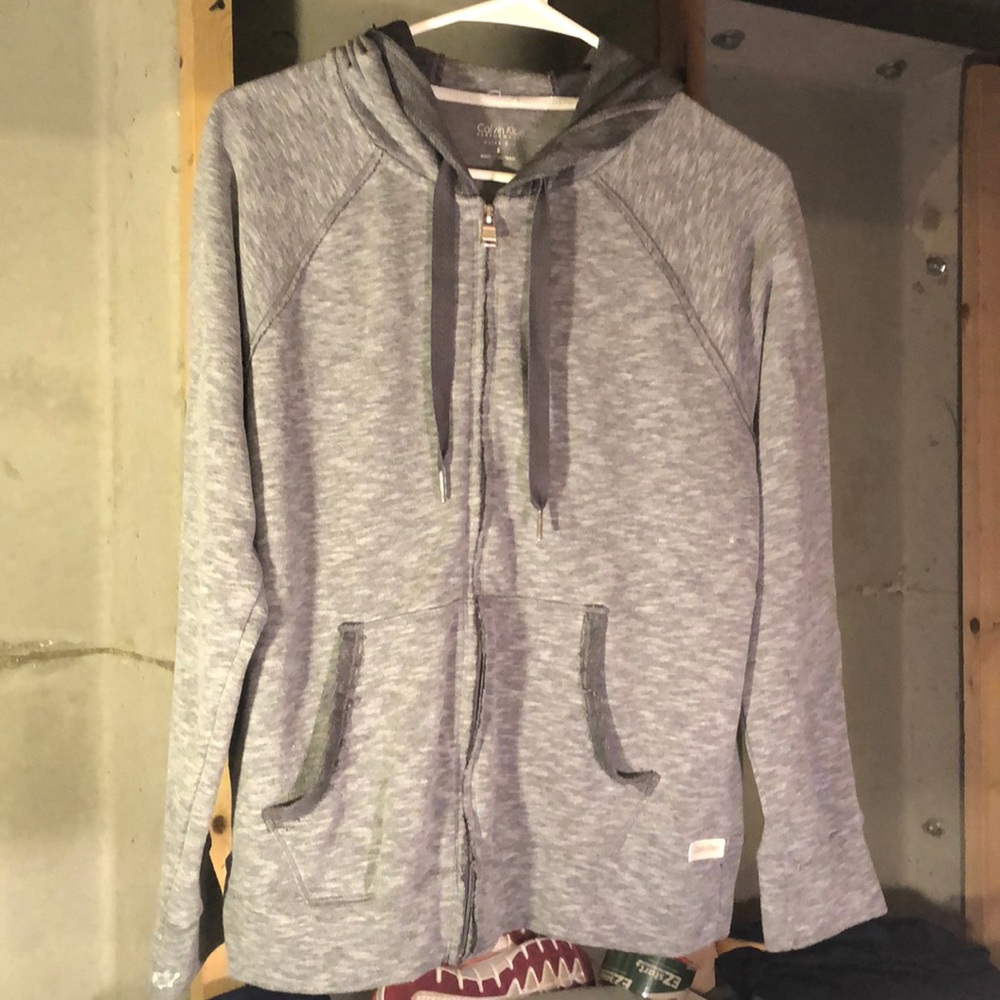 Calvin Klein Quick Dry Full Zip Hooded Jacket Sz S